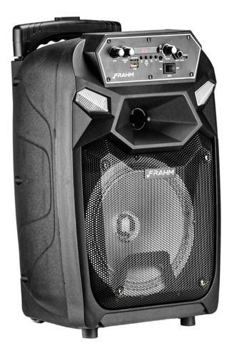 Alto-falante Frahm CM 350 portátil com bluetooth preto 90V/240V 