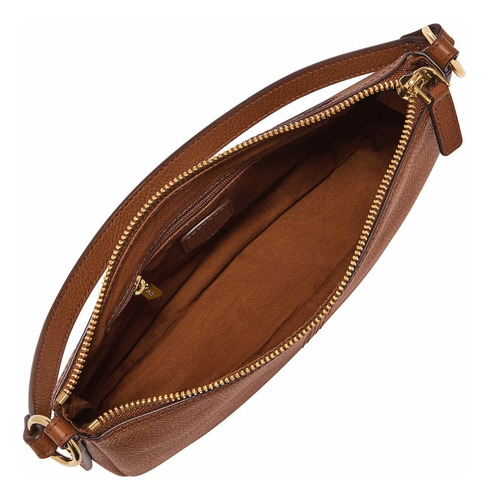 Bandolera De Mujer Fossil Zb11097200 Jolie De Piel Café