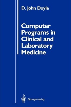 Libro Computer Programs In Clinical And Laboratory Medici...