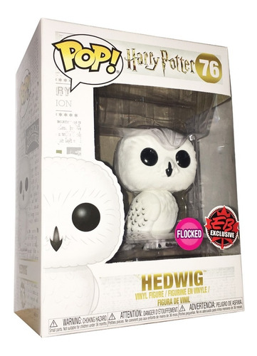 Funko Pop Hedwig #76 Flocked Eb Exclusive Harry Potter