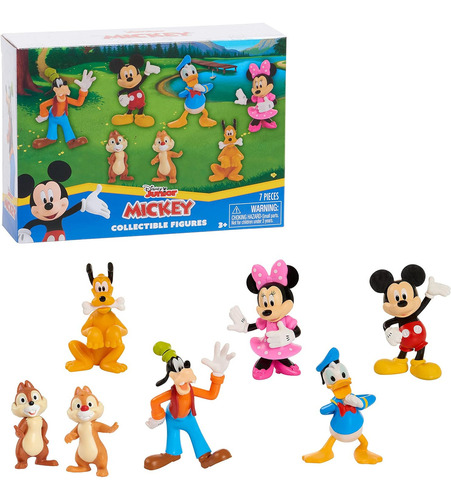 Mickey Juego De Figuras 7 Piezas Mickey Mouse Clubhouse