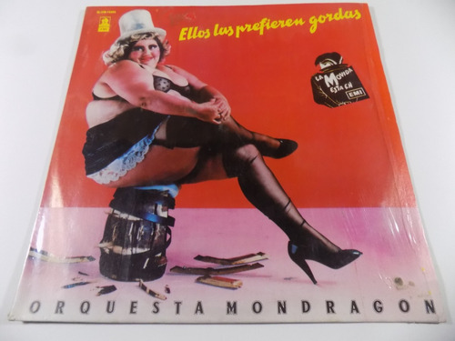 Orquesta Mondragón Ellos Las Prefieren Gordas Lp México 1987