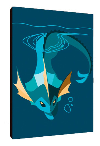 Cuadros Poster Pokemon Vaporeon 15x20 (eon 6)