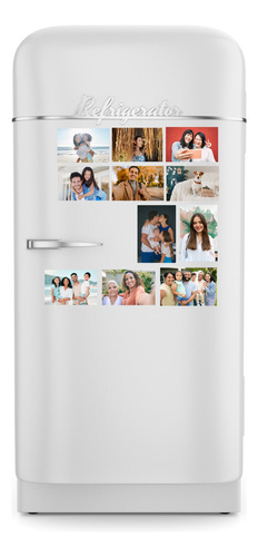 Fotos Con Imán Para Refrigerador, 10 X15 Cms 6 Unidades