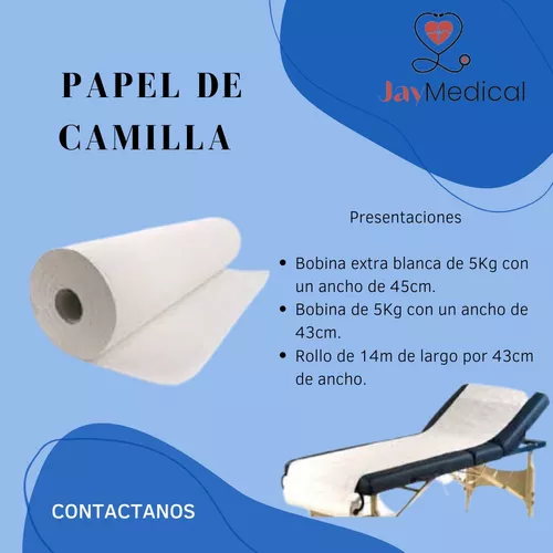 PAPEL CAMILLA STANDARD EN ROLLO