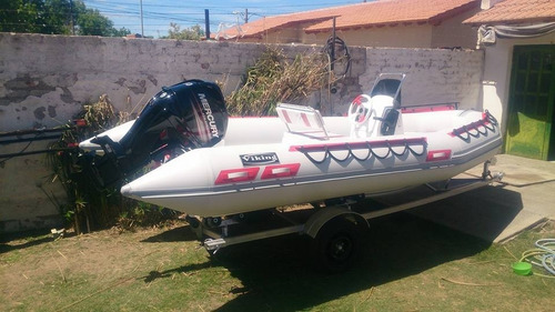Viking De 4,9 M Con Motor 60 Hp 4 Tiempos Mercury Todo 0km