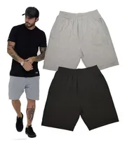 Comprar Pack X2 Shorts Bermuda Deportiva Algodón Gym Casual Fitness 