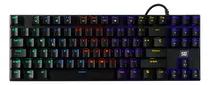 Comprar Teclado Mecánico Gamer Vorago Start The Game KB-600, Switches Blue, Retroiluminación RGB, Anti-Ghosting, 88 Teclas, Compacto, Diseño Resistente, Compatible con PC, Windows, Ideal para Gaming y Oficina