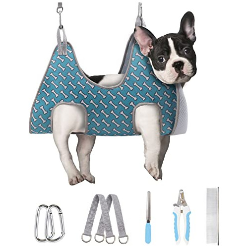 Dog Grooming Hammock Harness For Cats Dogs, Relaxation ...