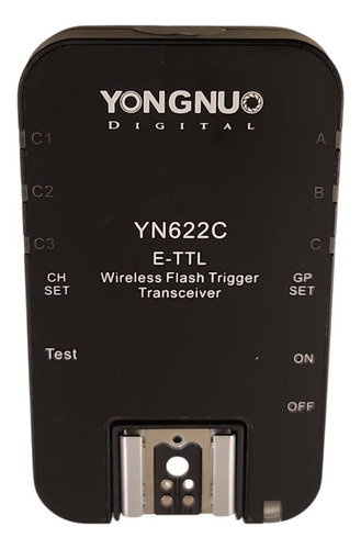 Rádio Flash Yongnuo Yn-622c E-ttl Para Canon Com 2 Transmiso