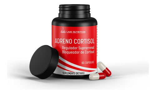 Adreno Cortisol X 60 Caps (regulador De Cortisol/antiestres)