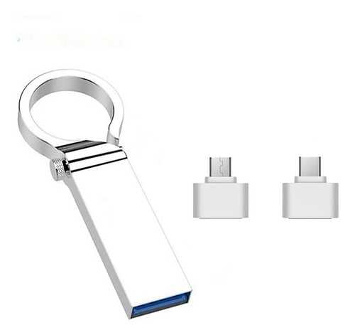 Pendrive Llavero 1tb + Adaptador Usb A Tipo C