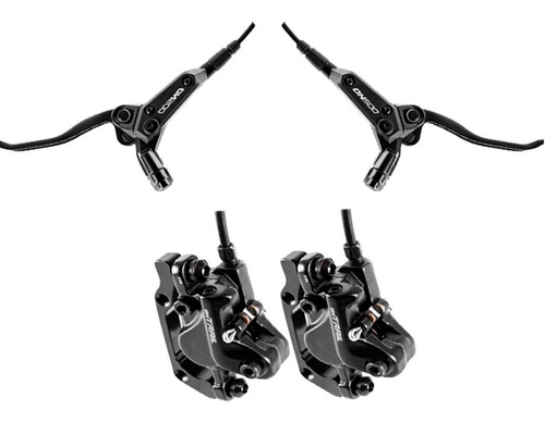 Grupo De Cambios Bicicleta Ontrail 3x8 Freno Disco Hidráulic