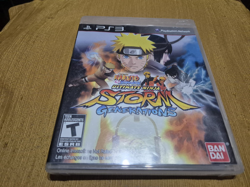 Juego Ps3 Naruto Shippuden Ultimate Ninja Storm Generations (Usado)
