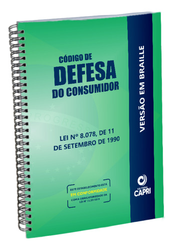 Código De Defesa Do Consumidor Braille E Visual