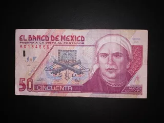 Billete 50 Nuevos Pesos, 1992, Circulado