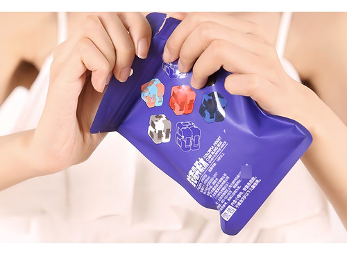 Cubo Mágico Cúbico De 2x2 Piezas Xiaomi Fidget Mitu Color Random Color