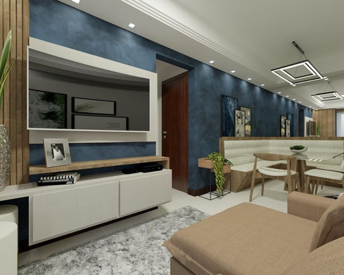 Imagem 2 de 10 de Decor Colors Cimento Queimado Perolizado 1,6k Safira Escuro