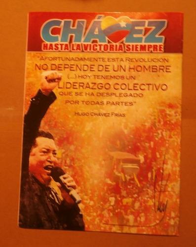 Imagen 3 de 3 de Album Coleccionable Hugo Chavez Frias Esta Vacio.