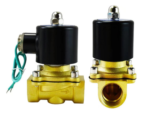 Valvula Solenoide Laton Normalmente Cerrado 24 V 3 4 