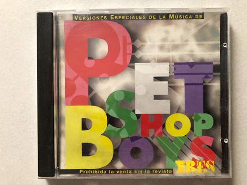 Cd The Pet Shop Boys. Versiones Originales. Rock 