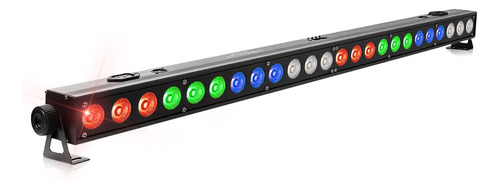 Kit 8 Ribalta Led Rgbw 24 Leds 12w Quadriled 4n1 Dmx Efeitos