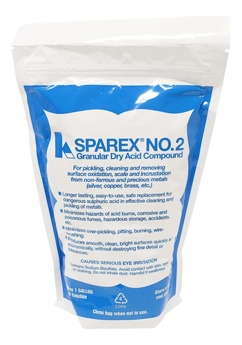 Sparex No.2 Compuesto Encurtido Acido Seco Granular 2.5
