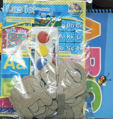 Las Letras Revista + Cuadernillo Pintando El Abecedario
