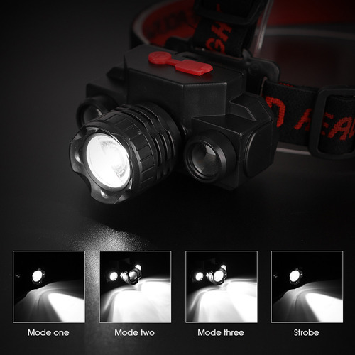 Linterna Led Recargable Usb Para Faros Delanteros Torc