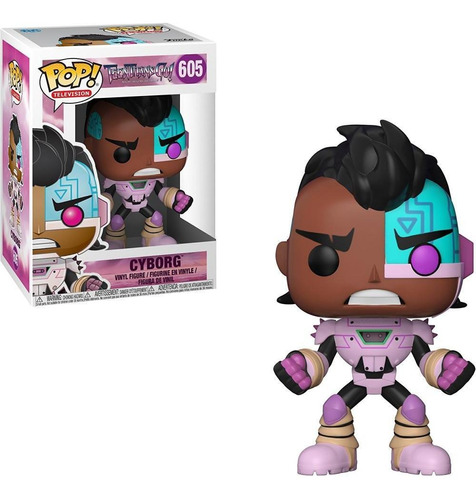 Funko Pop Teen Titans The Night Begins To Shine Cyborg