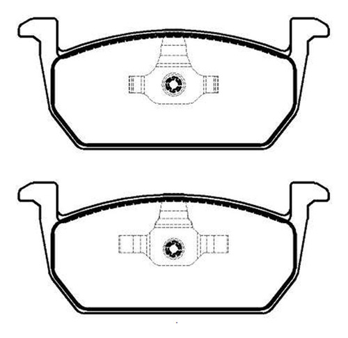 Pastilha De Freio Polo Highline Beats 200 Tsi 1.0 18 A 19