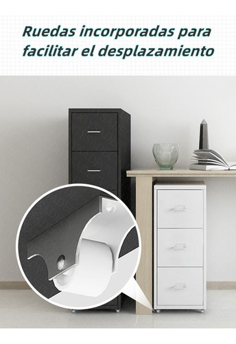Archivero Metálico 5 Gavetas Carta Para Oficina