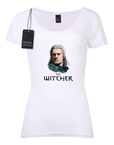 Remera Dama The Witcher Imagen Diseño Art Logo - Pstw2