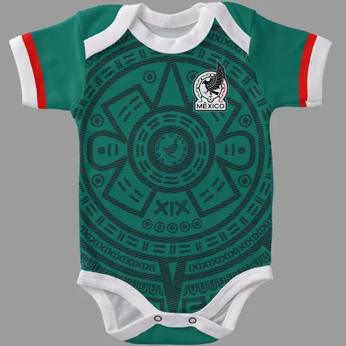 Jersey Bebé México, Selección Mexicana Mundial 2026 Pañalero Meses