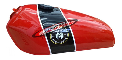 Tanque Nafta Rojo Cafe Racer Scrambler Bobber Moto Sur