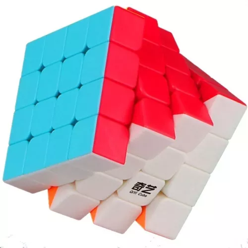 Cubo Mágico Profissional 4x4x4 Qiyi Qiyuan S Stickerless 