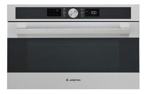 Imagen 1 de 3 de Microondas Grill Ariston Md 554 Acero Inox 31 Lts