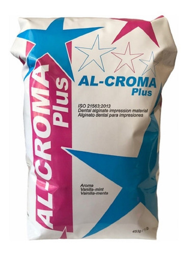 Alginato Odontología Al-croma Plus Orthodontic Precisión