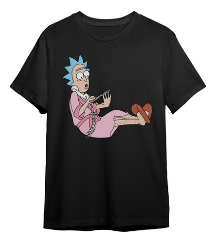 Playera Rick Y Morty Sanchez Dencansa Bata De Baño Telefono