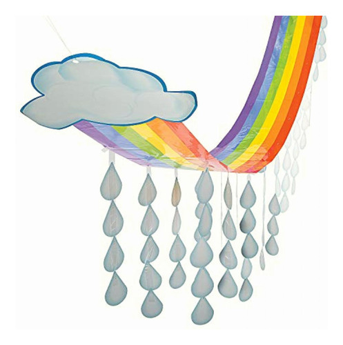 Paper Rainbow Cloud Ceiling Decoration By Otc
