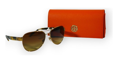 Lentes De Sol Tory Burch Mujer Pilot Gold