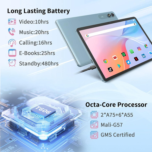 Tablet Android Com Teclado,tablet Android 15 De 10 Polega...