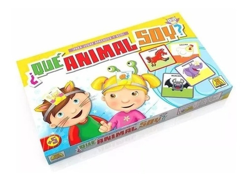 ¿ Qué Animal Soy ? Juego De Mesa Original Implás Niños Mca