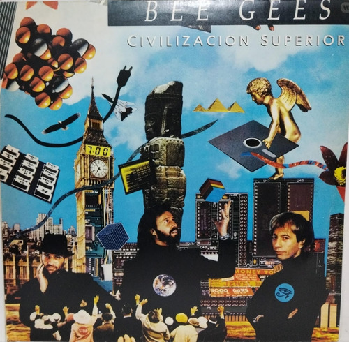Bee Gees  Civilizacion Superior Lp Impecable 1991