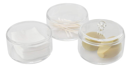 Home-x Soporte Para Bolas E Hisopos De Algodón, Almacenamien