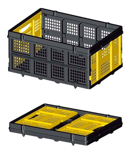 Imagen 4 de 6 de Cesto Plegable Plástico 25 Kg De Capacidad Stanley Ft505