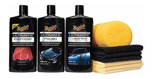 Meguiar's G55162 Ultimate 3 Step Paint Care Kit