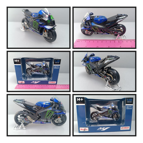 Escala 1:18, Moto Gp #21 Franco Morbidelli, Yamaha  Yzf-m1, 