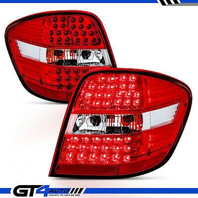 For 2006-2009 Mercedes Benz W164 Ml350 Ml550 Clear Red L Gt4