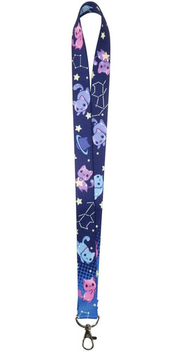 Syanne Lanyard Correa Gafette Michiverso Kawaii Gato Cósmico